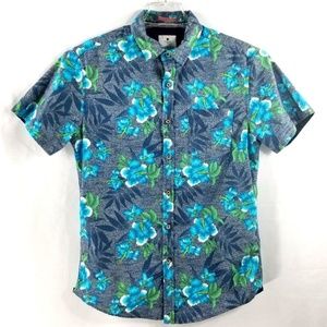 Cactus Man Hawaiian Floral Casual Shirt
